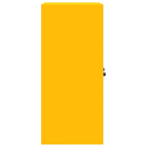 Шкаф за съхранение Горчично жълто 60 x 40 x 90 cm