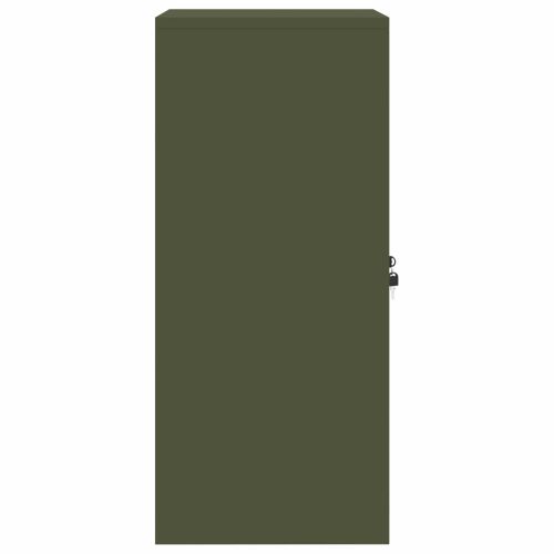 Шкаф за съхранение Маслинено зелено 60 x 40 x 90 cm