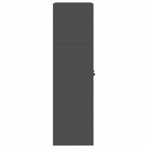 Шкаф за съхранение Черен 60 x 40 x 140 cm Стомана