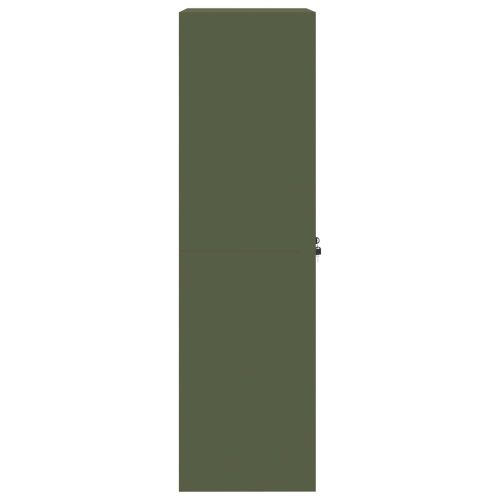 Шкаф за съхранение Маслинено зелено 60 x 40 x 140 cm