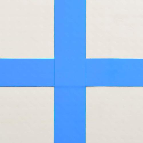 Надуваем дюшек за гимнастика с помпа, 200x200x15 см, PVC, син
