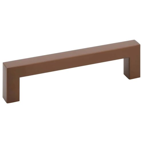 Дръжки за шкафове, 10 бр, бронз, 160 мм, неръждаема стомана