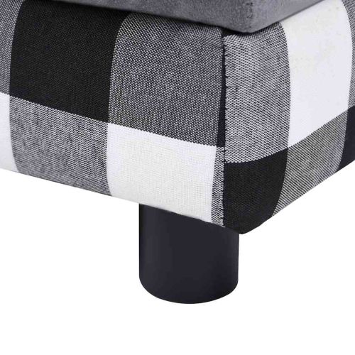 Кучешки диван, сив, 57x34x36 см, плюш