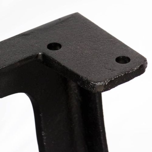 Крака за маса за кафе, 2 бр, A-образни, чугун