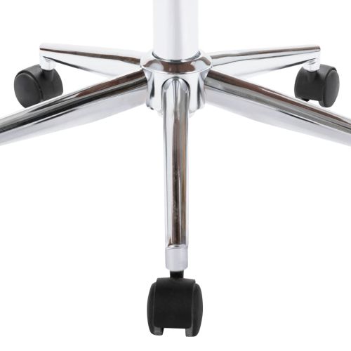 Въртящи се трапезни столове, 6 бр, сиви, текстил