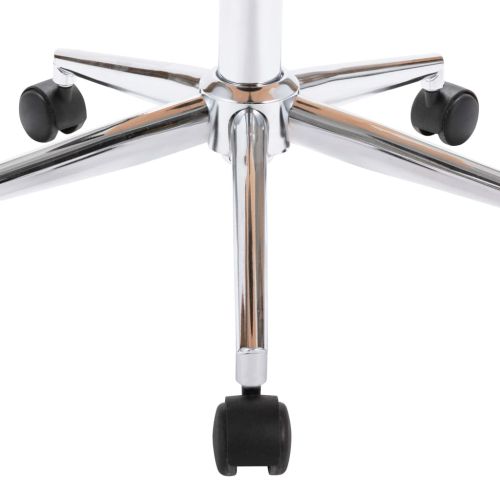 Въртящи се трапезни столове, 6 бр, таупе, текстил