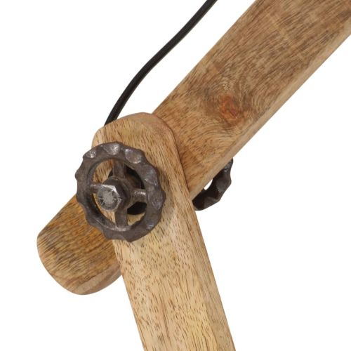 Настолна лампа 25 W състарено червено 23x18x96 см E27