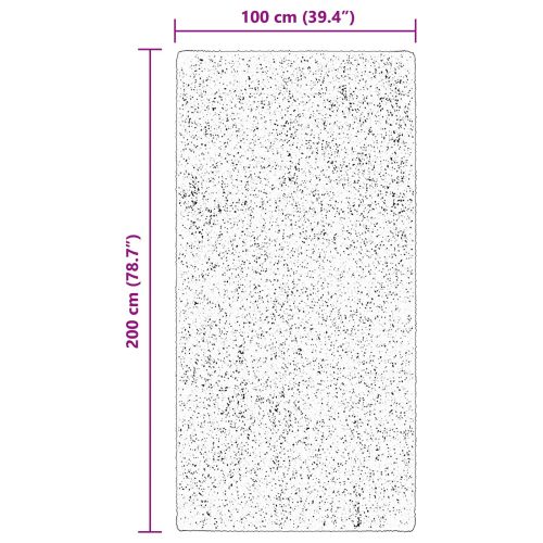Килими за помещение HUARTE Кафяво 200 x 100 cm Полиестер