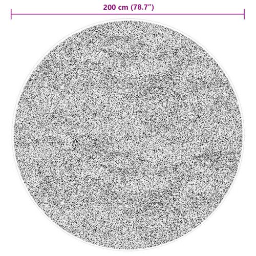 Килими за помещение Кръгла HUARTE Кафяво Ø 200 СМ