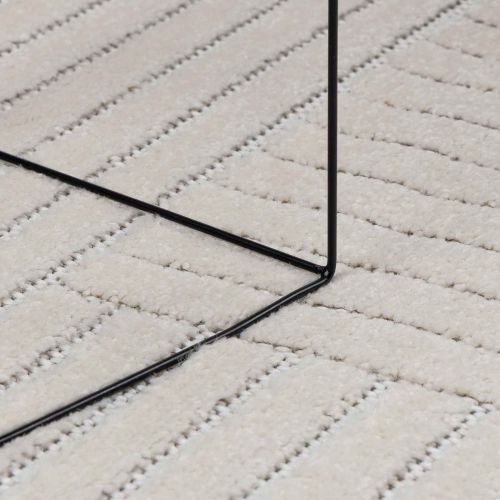 Килими за помещение Квадратна HUARTE Крем 200 x 200 cm