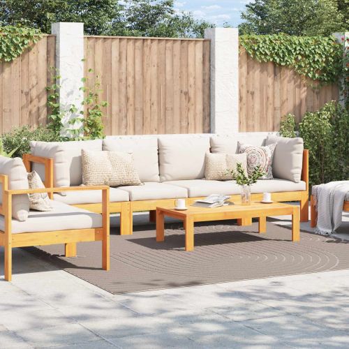 Килими за помещение Квадратна Бежово 240 x 240 cm