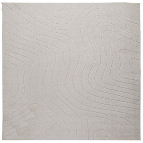 Килими за помещение Квадратна Крем 120 x 120 cm