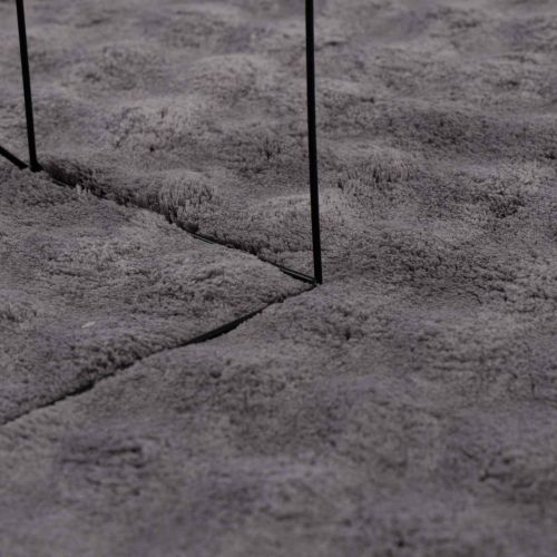 Килими за помещение Квадратна Антрацит 200 x 200 cm