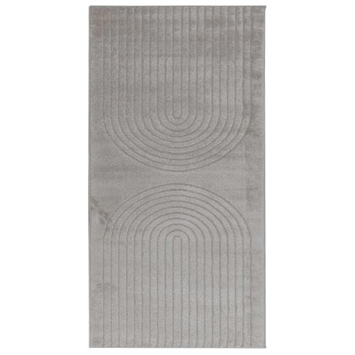 Килими за помещение Правоъгълна Сив 150 x 80 cm