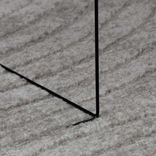 Килими за помещение Правоъгълна Сив 170 x 120 см Полиестер