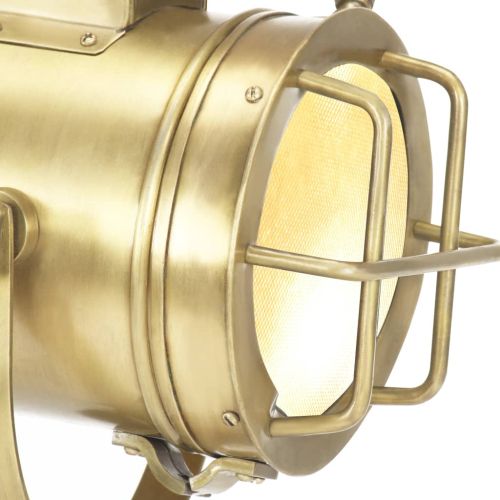 Подова лампа тринога, масивно мангово дърво, 69 см