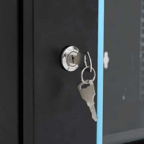 4U сървърен шкаф за стенен монтаж, 19", IP20, 53x40x21 см