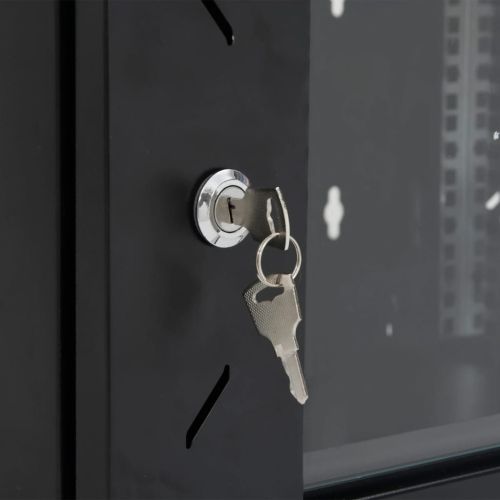 12U сървърен шкаф за стенен монтаж, 19", IP20, 53x40x60 см