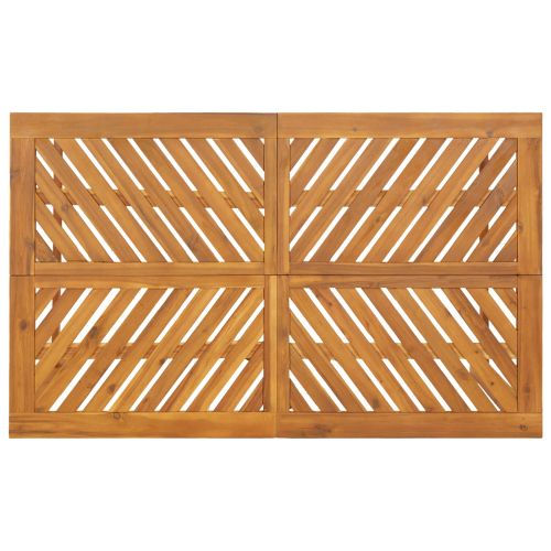 Комплект за хранене в градината 4 pcs Кафяво