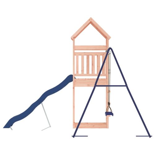 Комбинирано детско съоръжение, масивна дугласка дървесина