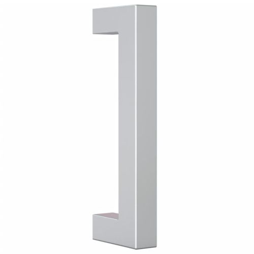 Дръжки за шкафове, 20 бр, сребристи, 96 мм, неръждаема стомана