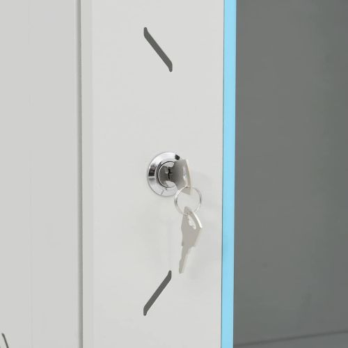 15U сървърен шкаф, 19", IP20, сив, 60x45x86 см