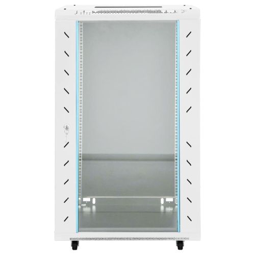 18U сървърен шкаф, 19", IP20, сив, 60x60x100 см