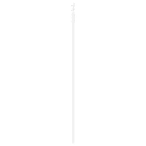 Преплъзваща се врата Бяло 83 x 202 см Солидно борово дърво