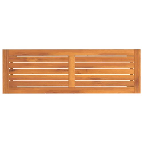 Градинска пейка, 110x35x45 см, масивна акация