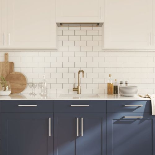 Дръжки за шкафове, 20 бр, сребристи, 224 мм, неръждаема стомана