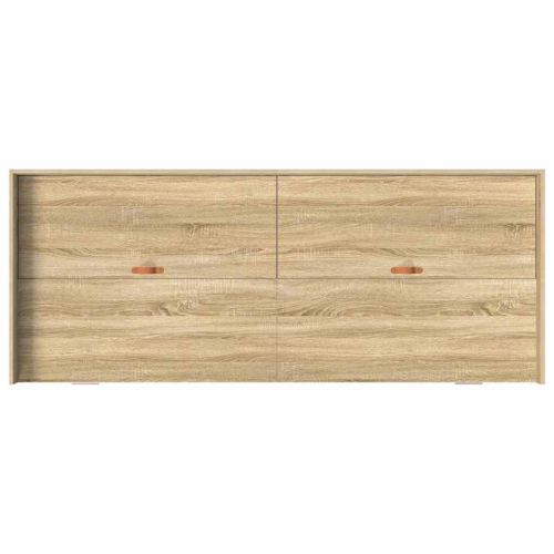 Рамка за легло с таблото Сонома дъб 80 x 200 cm Инженерно дърво