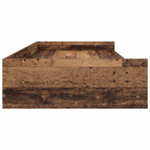 Рамка за легло Старо дърво 80 x 200 cm Инженерно дърво