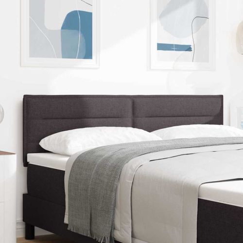 LED глава С LED лентисти светлини Тъмен кафяв 160 cm Полиестер