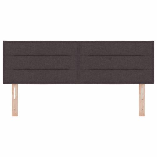 LED глава С LED лентисти светлини Тъмен кафяв 160 cm Полиестер