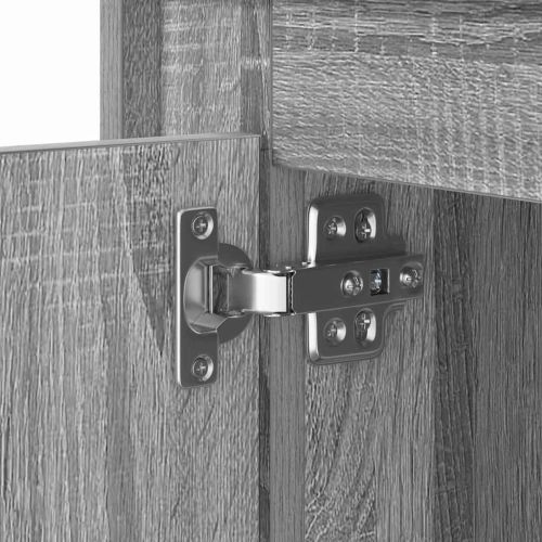 Нощен шкаф Сив 44 x 34,5 x 45 см Инженерно дърво