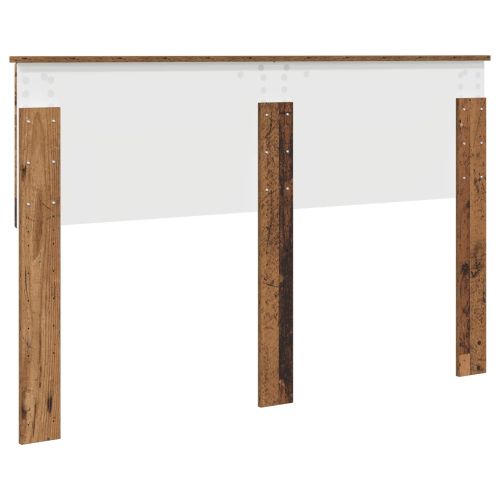 Облегалка за глава с таблото Старо дърво 150 cm Инженерно дърво