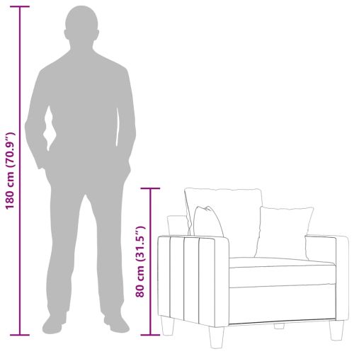 Стол кресло светлосив 60 см плат