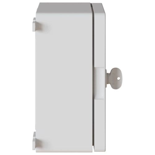 Контролен шкаф Сив 47 x 20 x 60 см ABS пластмаса