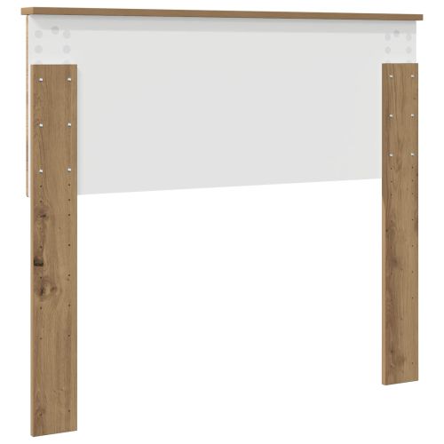 Облегалка за глава с таблото Дъб 100 cm Инженерно дърво