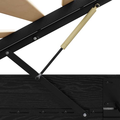 Отоманско легло Черния дъб 193 x 75,5 x 25 см Инженерно дърво