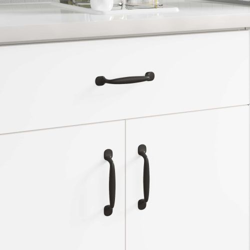 Дръжка за мебели 250 pcs Черно 130 x 19,4 x 22,3 мм Алуминий