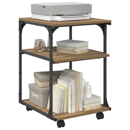 Стойка за принтер Дъб 43 x 48 x 64 см Инженерно дърво