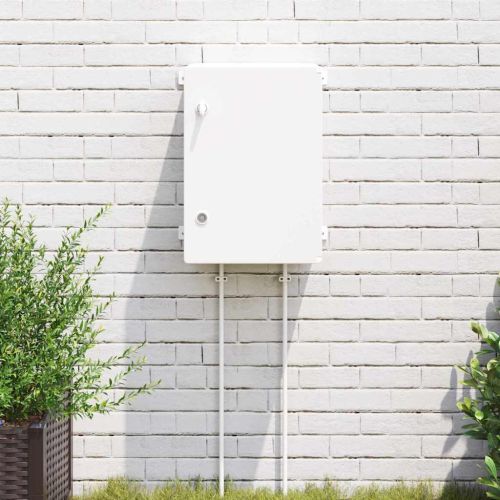 Контролен шкаф Сив 47 x 20 x 60 см ABS пластмаса