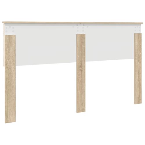 Облегалка за глава с таблото Сонома дъб 160 cm Инженерно дърво