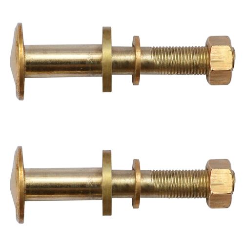 Резервни колела за шезлонг, 2 бр, тиково дърво масив