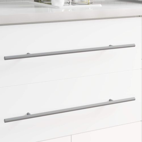 Дръжка 2 pcs Сребрист 500 mm Стомана