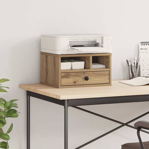 Стойка за принтер Дъб 40 x 32 x 24 см Инженерно дърво