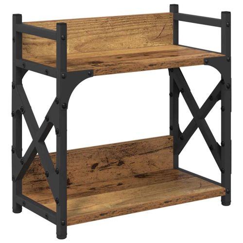 Стойка за принтер Старо дърво 40 x 20 x 40 см Инженерно дърво