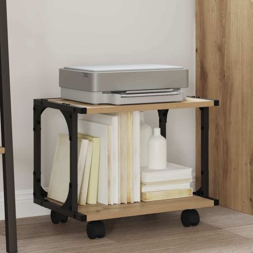 Стойка за принтер Дъб 41 x 28 x 33.5 см Инженерно дърво