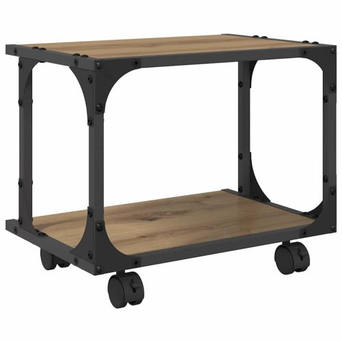 Стойка за принтер Дъб 41 x 28 x 33.5 см Инженерно дърво